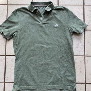 Men's green Banana Republic polo size M